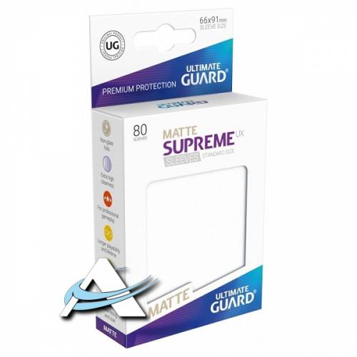 Ultimate Guard Protective Sleeves - MATTE Supreme UX Frosted