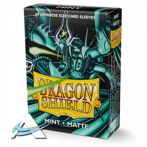 Dragon Shield Small Protective Sleeves - MATTE Mint