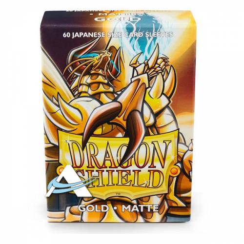 Bustine Protettive Dragon Shield Small - MATTE Oro