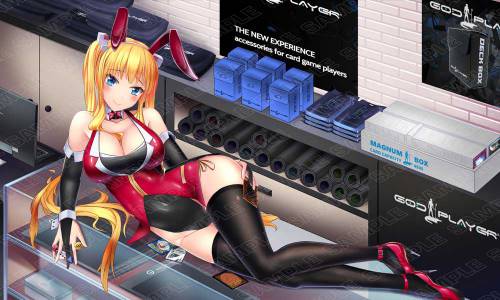 Tappetino Ragazza Coniglietta GodPlayer