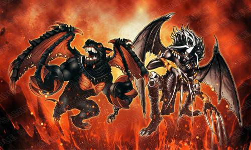 Tappetino Malebranche dell'Abisso Bruciante