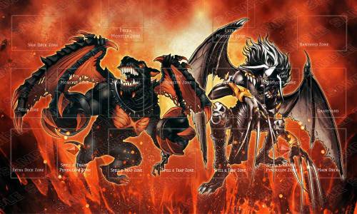 Tappetino Malebranche dell'Abisso Bruciante con Zone