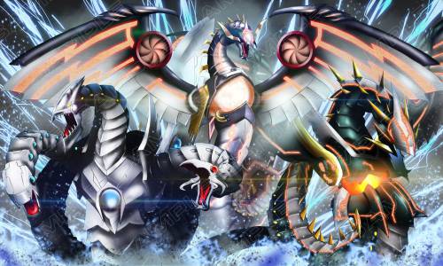 Cyber Dragon Nova,  Cyber End Dragon & Cyber Dragon Infinity Playmat