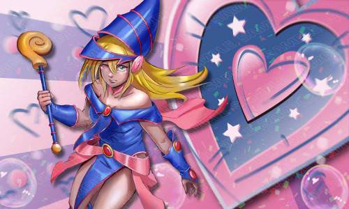 Tappetino Ragazza Maga Nera