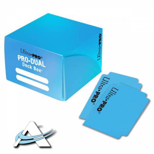 Deck Box Ultra PRO Dual 180 - Azzurro