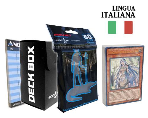 Kaiba BLUE EYES WHITE DRAGON Deck in ITALIAN + Accessories