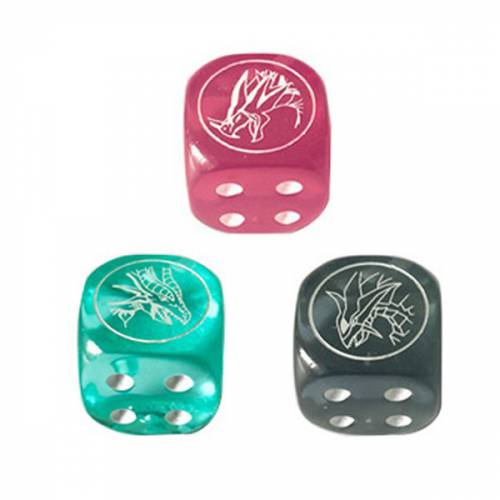 Dadi Critias + Hermos + Timaeus da Draghi della Leggenda: Serie Completa