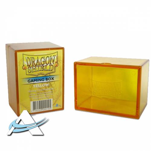 Deck Box Dragon Shield - Gaming Box - Giallo Trasparente