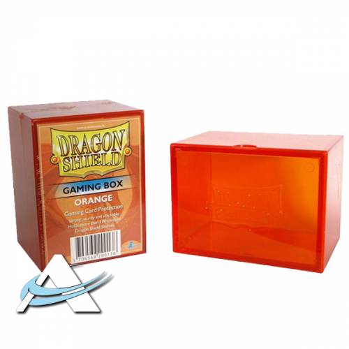 Deck Box Dragon Shield - Gaming Box - Clear Orange