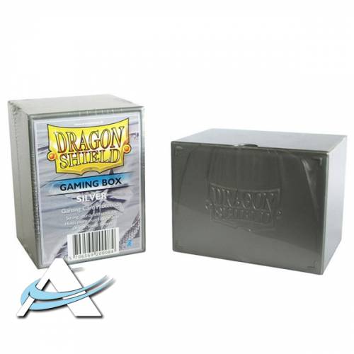 Deck Box Dragon Shield - Gaming Box - Silver