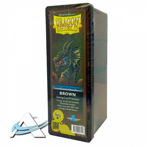 Deck Box Dragon Shield - Four Compartment Box - Brown