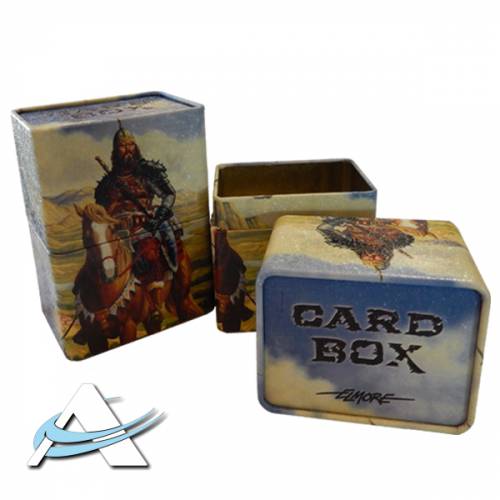 Tin Card Box CARD WAY - Knight