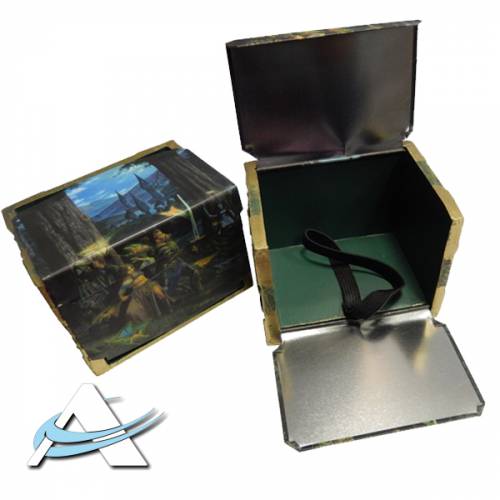 Scrigno Deck Box CARD WAY Coffin for Cards - Oro