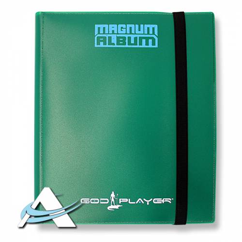 GOD PLAYER Magnum Album - 9 Tasche (360 Carte) - Verde