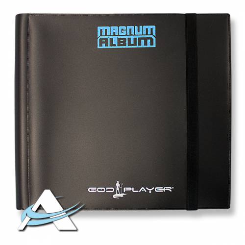 GOD PLAYER Magnum Album - 12 Tasche (480 Carte) - Nero
