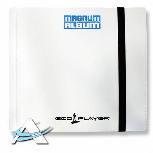 GOD PLAYER Magnum Album - 12 Tasche (480 Carte) - Bianco