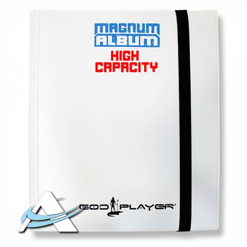 GOD PLAYER Magnum Album - 9 Tasche (504 Carte) - Bianco