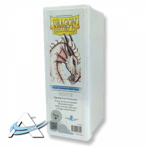 Deck Box Dragon Shield - Four Compartment Box - Bianco