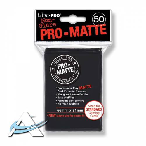 Bustine Protettive Ultra Pro MATTE - Nero (50) 