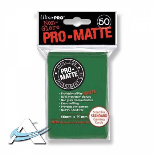 Bustine Protettive Ultra Pro MATTE - Verde (50) 