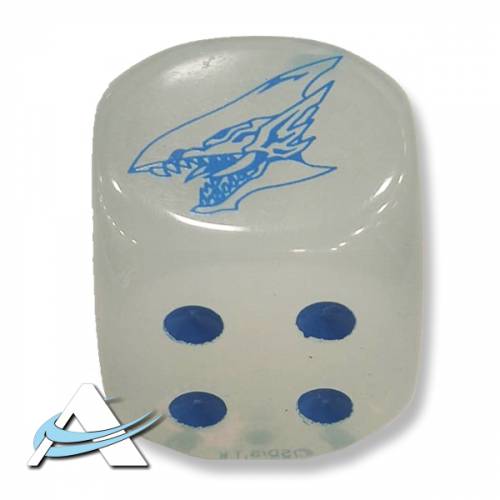 Dado Drago Bianco Alternativo Occhi Blu da Duellanti Leggendari Stagione 2