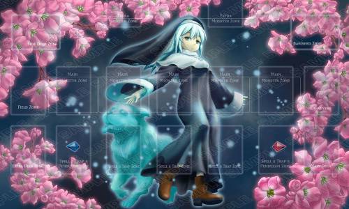 Tappetino Sorella Fantasma e Corniolo Spettrale con Zone