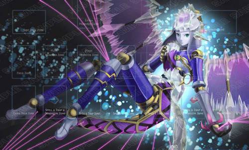 Playmat El Shaddoll Anoyatyllis with Zones
