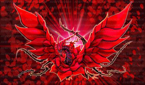 Black Rose Dragon Playmat