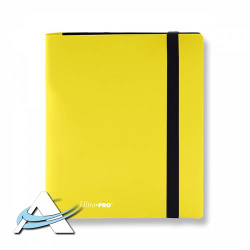 Ultra PRO Album 4 Tasche (160 Carte) - PRO BINDER Eclipse - Giallo Limone