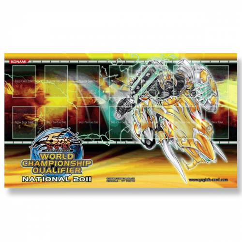Playmat WCQ World Championship Qualifier National  - 2011 Gladiatore Bestia Essedarii ( USATO - OTTIME CONDIZIONI )