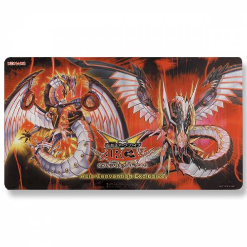 Playmat Asia Convention Exclusive - Cyber Drago Nova & Cyber Drago Infinito