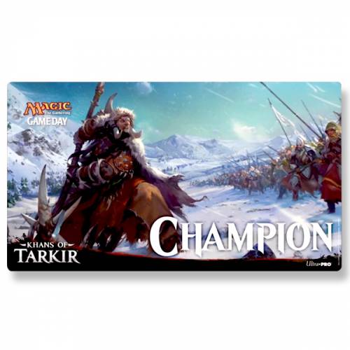 Playmat UP Magic The Gathering - Game Day Champion - I Khan di Tarkir 