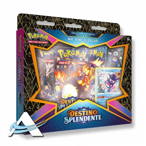 Collezione con spilla Festa di Matti, Destino Splendente Mr. Rime di Galar - IT