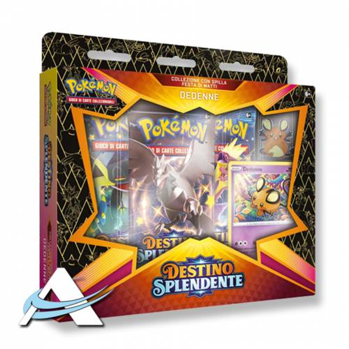 Collezione con spilla Festa di Matti, Destino Splendente Dedenne - IT