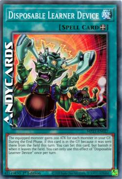 DISPOSITIVO DI APPRENDIMENTO USA E GETTA