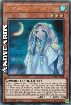 FANTASMA IN LUTTO & BRIVIDO ILLUMINATO DALLA LUNA