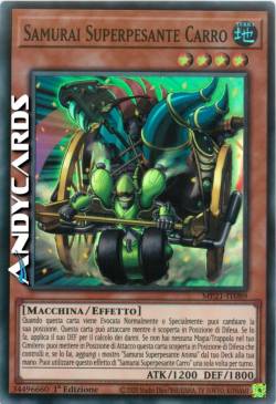 SAMURAI SUPERPESANTE CARRO