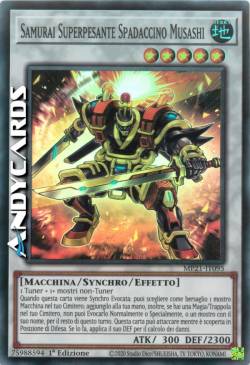 SAMURAI SUPERPESANTE SPADACCINO MUSASHI