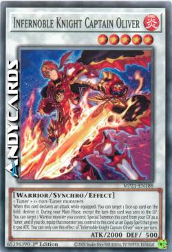 INFERNOBILE CAVALIERE CAPITANO OLIVER