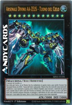 ARSENALE DIVINO AA-ZEUS - TUONO DEL CIELO