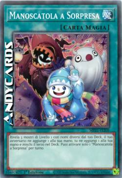 MANOSCATOLA A SORPRESA