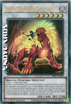 IRREMOVIBILATORE RISVEGLIATO - LEONITE