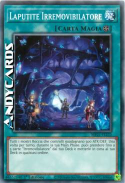 LAPUTITE IRREMOVIBILATORE