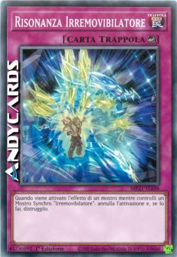 RISONANZA IRREMOVIBILATORE