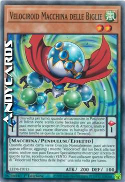 VELOCIROID MACCHINA DELLE BIGLIE