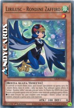 LIRILUSC - RONDINE ZAFFIRO