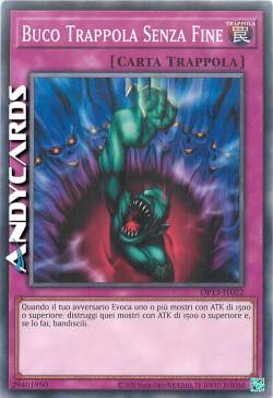 BUCO TRAPPOLA SENZA FINE