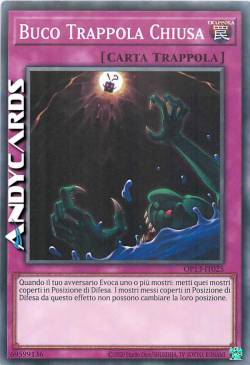 BUCO TRAPPOLA CHIUSA