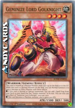 Golknight Signore Gemellotore