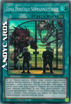 Zona Pericolo Soprannaturale